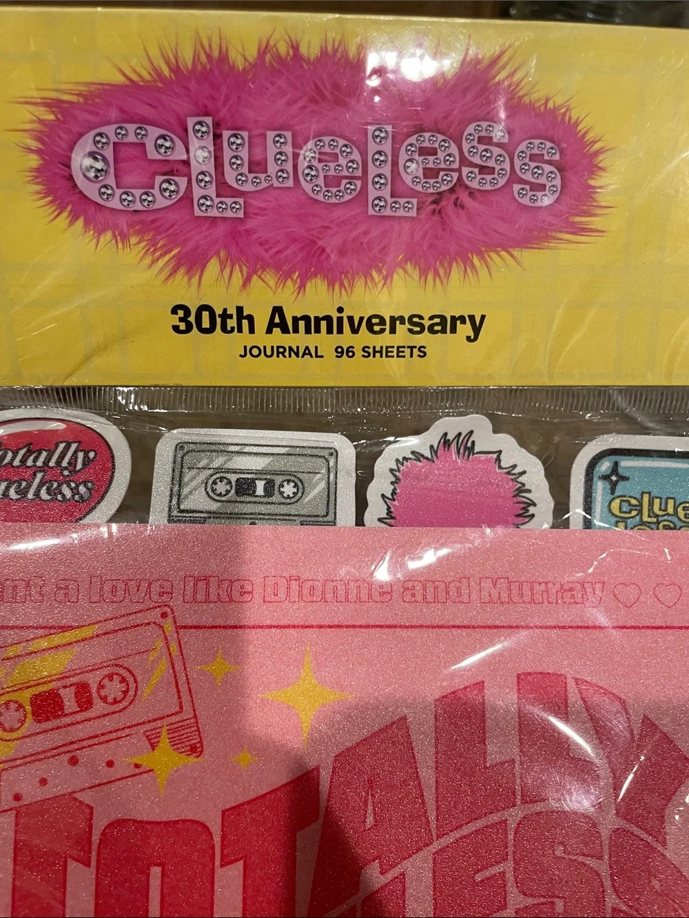 3 for $10 - 30th Anniversary Clueless journal